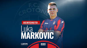 His jersey number is 30. Luka Markovic La Nueva Arma Del Crotone Besoccer