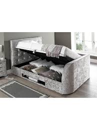 Maybe you would like to learn more about one of these? Scarpa Fabric Lift Up Storage Tv Bed Frame With Mattress Options Buy And Save Very Co Uk