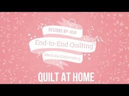 These designs are *exclusive* to members of our designs by juju embroidery blessings… End To End Quilting With Your Embroidery Machine From Designs By Juju Youtube