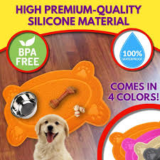 You can even use it for your cat. Pupper Pamper Pet Feeding Mat A Cat And Dog Mats Food And Water Flexible Easy To Clean Feeding Mat Nonslip Waterproof F Dog Feeding Cat Feeding Pamper Pets