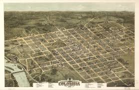 Columbia Sc Panoramic Map 1872 This Print Is A Wonderful Etsy Birds Eye View Map Panoramic Map Birds Eye View