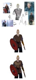 And it's hard to argue that any father figure in the world of disney grew more than a fish terrified of the sea. Bjorn Ragnarsson Vikings On Behance