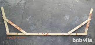 Make it and enjoy it throughout the summer! Diy Hammock Stand Tutorial Bob Vila