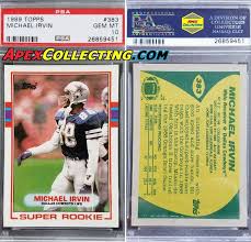 Buy from many sellers and get your cards all in one shipment! Hall Of Fame Dallas Cowboys Wide Receiver Michael Irvin Rookie Card Sports Memorabilia Cowboys Baseball Cards