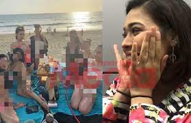 Akhirnya chacha maembong mengaku wanita berbikini di bali adalah dirinya. Saya Mahu Jaga Kakak Terlebih Dahulu Chacha Maembong Enggan Ulas Isu Berbikini Di Bali Media Hiburan