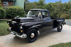 Image result for Midnight Black 1955 Truck