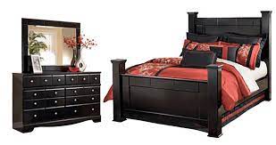 Shay Queen Poster Bed With Dresser Mirror Ashley Furniture Homestore In 2021 Master Bedroom Furniture Fitted Bedroom Furniture Furniture