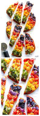 Pizza De Verduras Colores Recipes Vegetable Pizza Recipes Cooking Recipes
