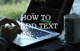 Select create to set it all up. How To Add Text To Imovie