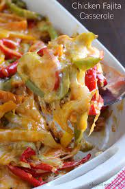 Chicken Fajita Casserole Recipe Recipes Chicken Recipes Casserole Chicken Fajita Casserole