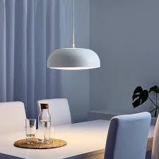 Nymane Pendant Lamp White Ikea In 2020 White Pendant Lamp Pendant Lamp Scandinavian Pendant Lighting