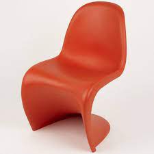 panton chair 1968 1999 polypropylene 1999 version design verner panton furniture design chair molded plastic chairs design museum