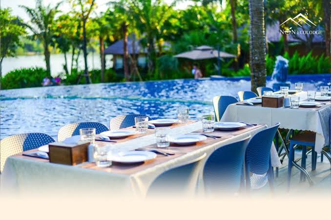 Nón Ecolodge điểm nghỉ dưỡng Đồng Mô Sơn Tây hợp tổ chức tiệc cưới - Ba Vì Home