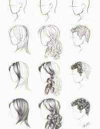 45 tolle motive, schritt für schritt erklärt zum zeichnen lernen. How To Draw Hair Yes Please More Hair Drawing Stuff Drawhair Drawinghair Drawing How To Draw Hair Drawing Hair Tutorial Drawing Tutorial