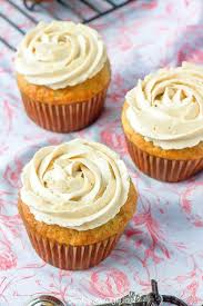 Banana Cupcakes With Brown Sugar Frosting This Silly Girl S Kitchen Recipe Banana Dessert Banana Cupcakes Cupcake Recipes