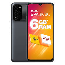 Tecno Spark 8C Magnet Black (3GB+64GB ...