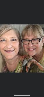 Classmates Karen Schubert Anderson and Claudia Keil Bade. Lost Karen way  too soon