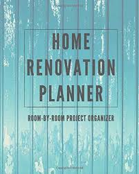 .renovation, decoration, house design, room planning, and furniture planning projects. Home Renovation Planner Log Book Sketchpad Checklist And Project Planners Pfm Publishing Amazon De Bucher