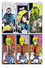Stanley Ipkiss transforms into The Mask [The Mask #1, 1989] : r/comicbooks