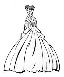 Wedding Dress Coloring Pages 2019 Educative Printable Wedding Dress Drawings Pretty White Dresses Wedding Dress Sketches