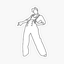 Color online with this game to color users coloring pages coloring pages and you will be able to share and to create your own gallery online. Harry Styles Fine Line Cover Outline Line Art Poster By Gioixdx Redbubble