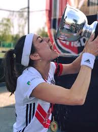 She also won a silver medal at the 2016 summer olympics. Eva De Goede Facebook