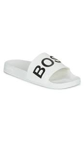 Dámské bílé pantofle Bay Slid Hugo Boss - Dámské bílé pantofle Bay Slid Hugo  Boss | PFB Concept Store