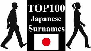 But if you are writing an anime/ manga with japanese cultures or japanese characteristics then it's only expected of those to use japaanese names and surnames. Top100 Japanese Last Names 34 Of Japanese People Japanese Surnames Youtube