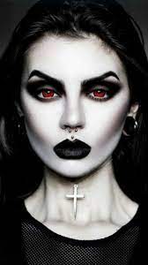 #gothic #gothic make up #piercings #vampire bride. Vampire Life Vol 3 Vampire Makeup Gothic Makeup Goth Beauty