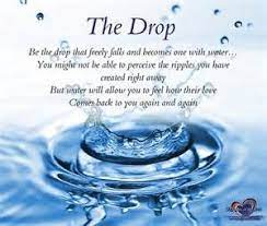 Inspirational Quote The Drop Water Quotes Inspirational Quotes Pictures Inspirational Quotes