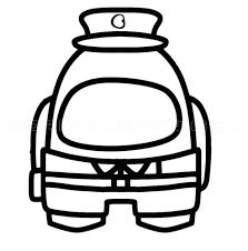 Print for free 100 coloring pages among us is a multiplayer action game similar to the pc game decit and the card mafia. Public Citizen Get 35 Coloring Pages Drawing Among Us Blank Character Template