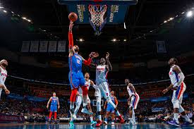 Oklahoma city thunder vs detroit pistons. Chris Paul Captains Okc Thunder In Victory Versus Pistons Grades