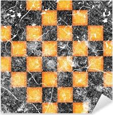 Linoleum, commonly shortened to lino, is a floor covering made from materials such as solidified linseed oil (linoxyn), pine resin, ground cork dust, sawdust. Aufkleber Old Diner Schachbrett Linoleum Nahtlose Textur Pixers Wir Leben Um Zu Verandern