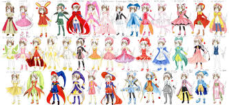 40 Sakura Costumes Ref Sheet By Hadh On Deviantart Sakura Art Sakura Card Cardcaptor Sakura