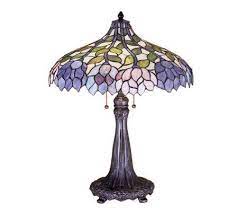 Tiffany Style Wisteria Table Lamp Qvc Com Tiffany Lamps Tiffany Style Lamp Lamp