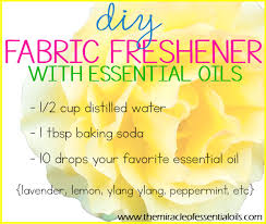 diy essential oil fabric freshener