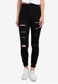 The Sky High Ultra Ripped Jeans
