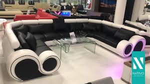 Das relaxsofa ist kein gewöhnliches sofa; Nativo Mobel Schweiz Designer Sofa Barca Xxl Inkl Relax Funktion Youtube