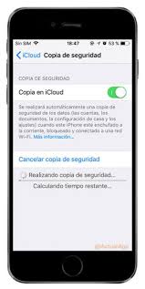 Como Hacer Una Copia De Seguridad En Iphone O Ipad