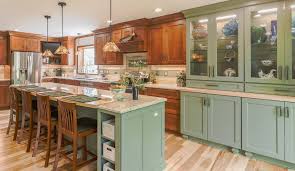 Kitchen cabinets wood uppers painted lowers. Two Toned Shaker Kitchen Cabinets To Mix And Match For Your Home Best Online Cabinets