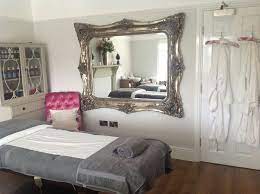 Cool Design In A Treatment Room Esthetics Room Spa Room Decor Home Spa Room