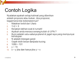 Review Proposisi Kesamaan Logika Ppt Download