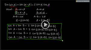Hallo, selamat datang di pendidikanmu.com, sebuah web tentang seputar pendidikan secara lengkap dan akurat. Operasi Fungsi Trigonometri Dunia Matematika