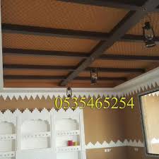 ديكورات اسقف خشبية قديمة