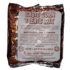 Gold Medal 2694 Corn Treat Mix Caramel Old Fashion 12/22 oz Bags