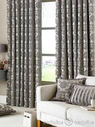 Grey Pattern Curtains Grey Curtains Living Room Curtains Living Room Decor Home Living Room