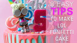 39 best lol surprise dolls birthday images on pinterest. 8 Easy Tips On How To Make Lol Surprise Doll Funfetti Cake Cecilia Vuong Youtube