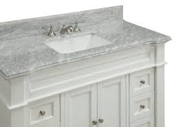 4.5 out of 5 stars. 48 Inch Adelina Bathroom Vanity White Finish Carrara Marble Top Bathroom Vanities Without Tops White Vanity Bathroom Vintage Bathroom Vanities