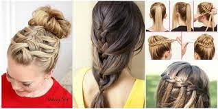 20 Beautiful Braid Hairstyle Diy Tutorials You Can Make Hair Braid Diy Braided Hairstyles Tutorials Diy Hairstyles Easy