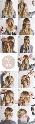 Braided updo hairstyles for natural and black hairstyles, perfect for weddings. Top 10 Messy Updo Tutorials For Different Hair Lengths